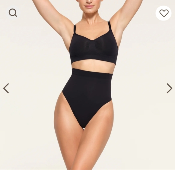 NWOT SKIMS Core Control High Waisted Thong Tan Various - Picture 2 of 10